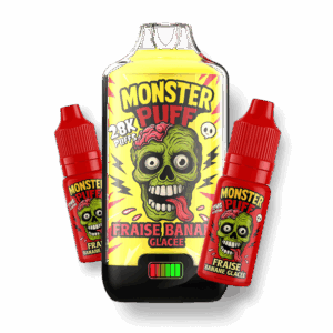 Puff 28K Fraise Banane Glacée - ×1, 20mg