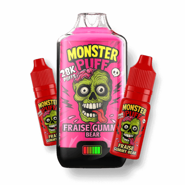 Puff 28K Fraise Gummy Bear