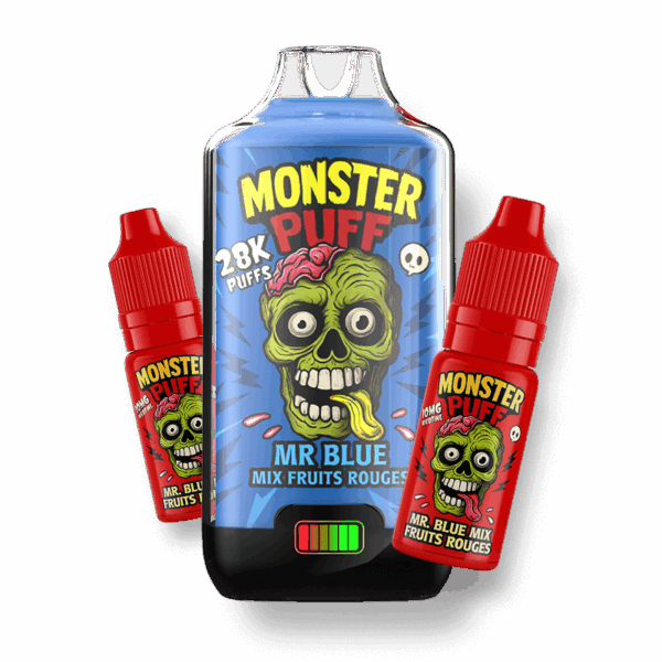 Puff 28K Mr Blue Mix Fruits Rouges